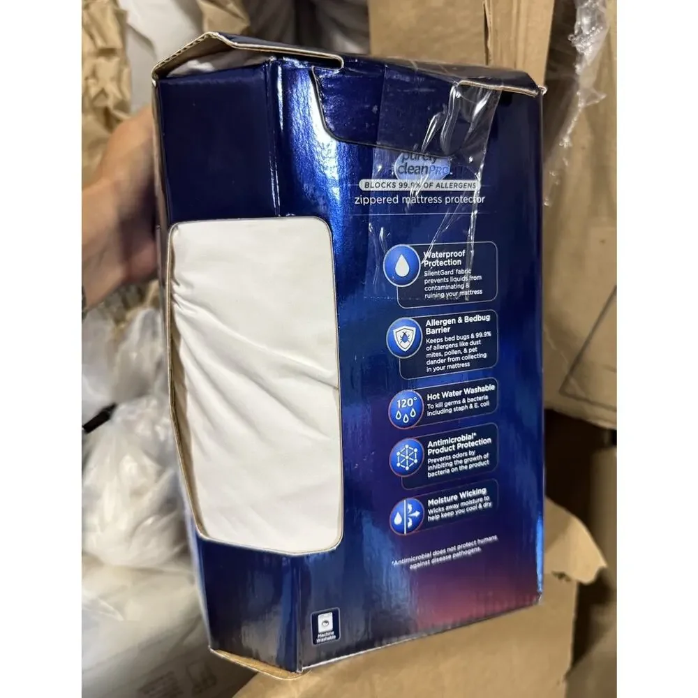 AllerEase Maximum Protection Queen Mattress Cover - Bed Bug & Allergy